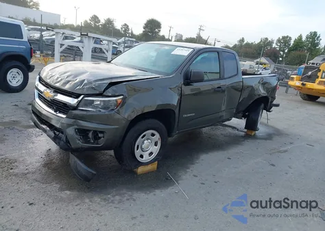 2018 Chevrolet Colorado Wt из США, поврежденный, VIN 1GCHSBEA8J1218791